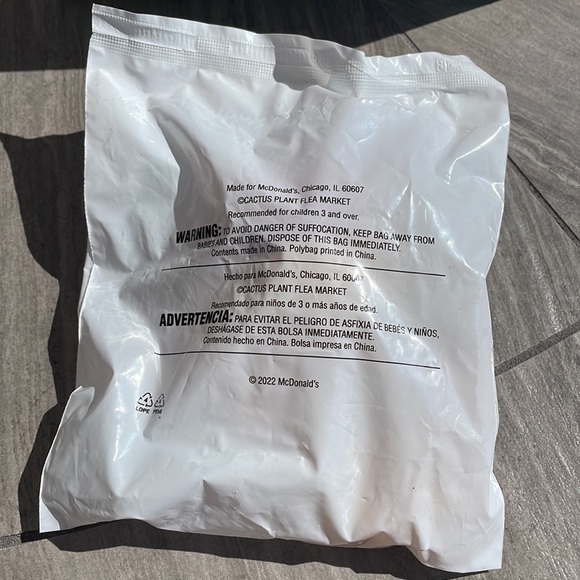Cactus Plant Flea Market McDonalds Adult Happy Meal Box & Mystery Toy! Surprise! - Picture 4 of 13